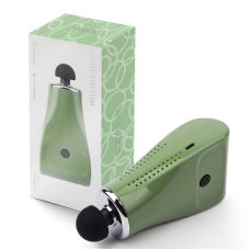 Вібромасажер Ванд у вигляді мікрофона для стимуляції ерогенних зон зелений Chisa Bory Rhythm Jove