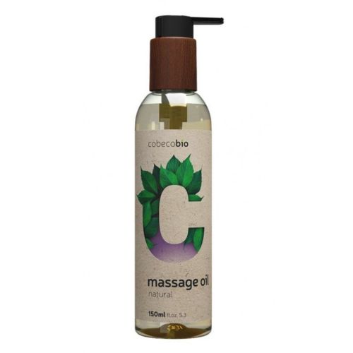 Натуральна масажна олія з поживним ефектом Cobeco Pharma Cobeco Bio Natural Massage Oil 150 мл