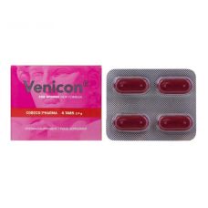 Препарат для повышения либидо и сексуального желания Cobeco Pharma Venicon for Women 4 капсулы
