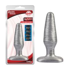 Анальная пробка серебристого цвета Chisa Stag Kaufmann