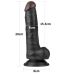 Ременной женский реалистичный страпон черного цвета Lovetoy Easy Strapon Set длина 200 мм Ременной женский реалистичный страпон черного цвета Lovetoy Easy Strapon Set длина 200 мм