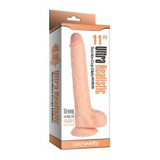 Фалоімітатор реалістичний на присосці тілесного кольору Vscnovelty Suction Cup довжина 280 мм