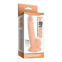 Фалоімітатор реалістичний на присосці тілесного кольору Vscnovelty Suction Cup довжина 180 мм