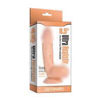 Фалоімітатор реалістичний на присосці тілесного кольору Vscnovelty Suction Cup довжина 210 мм