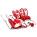 Набір медсестри для бондажу БДСМ червоно білого кольору Vscnovelty Nurse Bondage Kit 10 предметів Набір медсестри для бондажу БДСМ червоно білого кольору Vscnovelty Nurse Bondage Kit 10 предметів