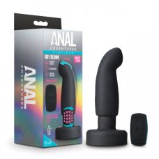 Анальний вібратор із дистанційним керуванням чорного кольору Blush