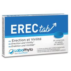 Препарат для посилення ерекції та чоловічої сили та збільшення статевого члена Labophyto ErecTab Fast Acting 20 таблеток