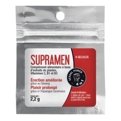 Капсули для покращення ерекції Labophyto SupraMen 4 капсули