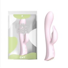 Вибратор вагинальный для стимуляции точки G и отростком для клитора розового цвета Cnt Enchanted Teaser 