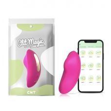 Вібротрусики для стимуляції клітора рожевого кольору з керуванням зі смартфона Cnt ake Over Panty