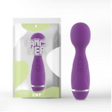Вібратор-мікрофон фіолетового кольору Cnt Intimate Dual Pleasure