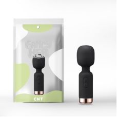 Вибратор в форме микрофона черного цвета Cnt Knight at Night 