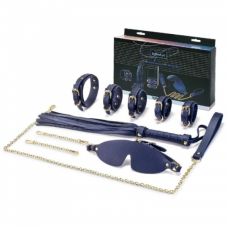 Набір для БДСМ синього кольору Bdsm4u