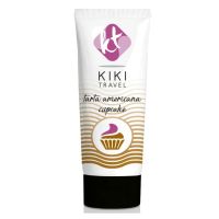 Оральний лубрикант на водній основі зі смаком кексу Kiki Travel Cupcake 50 мл