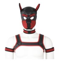 Комплект для гра в раба для рольових ігор білого кольору Bdsm4u Bondage Gear Kit