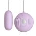 Виброяйцо вагинальное с пультом управления фиолетового цвета Cnt Cowry
