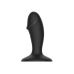 Анальная силиконовая пробка черного цвета Cnt No 4 Анальная силиконовая пробка черного цвета Cnt No 4