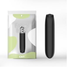 Вибропуля для стимуляции клитора из пластика черного цвета Cnt