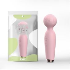 Вибромассажер Ванд микрофон для стимуляции интимных зон розового цвета Cnt Funn