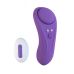 Вибротрусики для стимуляции клитора фиолетового цвета с пультом ДУ Cnt Magnetic Stay 