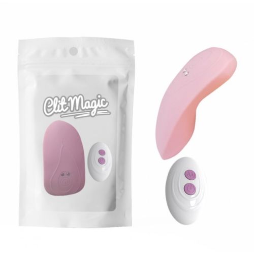 Вібротруски для клітора з пультом керування рожевого кольору Cnt Nauti Penetration Strapless Strap-on