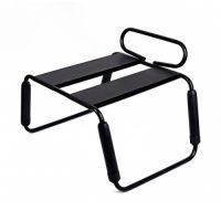 Стілець для сексуальних ігор водонепроникний чорного кольору Bdsm4u