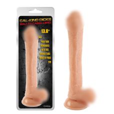 Фаллоимитатор длинный реалистик на присоске Ballsy Caballero Flesh телесный