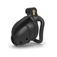 Пояс вірності чоловічий БДСМ виконаний за 3D технологією чорного кольору Bdsm4u Cage F