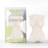 Мастурбатор вагина с грудью из силикона Ride Me Stroker White телесный