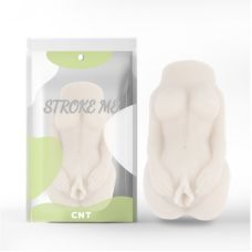 Мастурбатор вагіна у вигляді жіночого тіла з грудьми Passion Beats Whtie тілесний