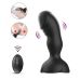 Анальная пробка с вибрацией и пультом управления Butt Blossom черная Анальная пробка с вибрацией и пультом управления Butt Blossom черная