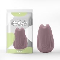 Вибратор для стимуляции клитора в форме вазы фиолетового цвета Cnt 3D Design Vase
