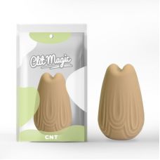 Вибратор для стимуляции клитора в форме вазы желтого цвета Cnt 3D Design Vase