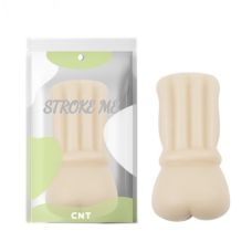 Мастурбатор мужской анал из силикона Lust Explorer Anal Whtie телесного цвета