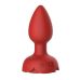 Анальная вибропробка с ПУ и подсветкой Rainbow Light Rose Plug красная Анальная вибропробка с ПУ и подсветкой Rainbow Light Rose Plug красная