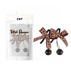 Зажимы для сосков с силиконовыми наконечниками черного цвета Cnt