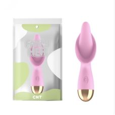 Вибратора для стимуляции клитора и сосков розового цвета Cnt Fun Tongue