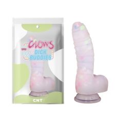 Фалоімітатор, що світиться на присосці Jelly Mech