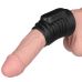 Вібронасадка на член спіралеподібна чорного кольору Lovetoy довжина 100 мм