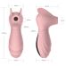 Вакуумний кліторальний вібростимулятор для жінок рожевий Cnt Intimate Kissing
