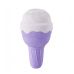 Вібратор для стимуляції клітора фіолетового кольору Cnt Ice Cream