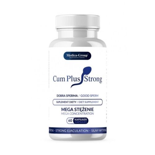Препарат для збільшення кількості сперми Cum Plus Strong Capsules 60 капсул