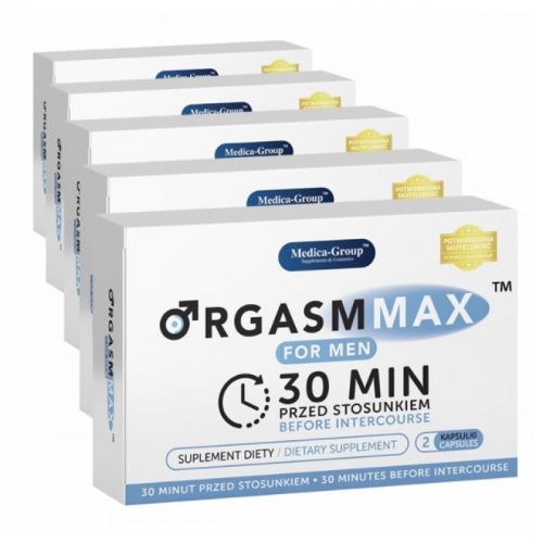 Капсули для потенції для чоловіків Medica-group Orgasm Max for Men 5 х 2 капсули