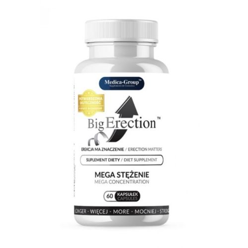 Капсули для підвищення потенції та ерекції Medica-group BigErection Capsules 60штук