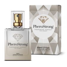 Духи с феромонами аромат розы с нотами пиона и личи PheroStrong pheromone Perfect for Women 50мл