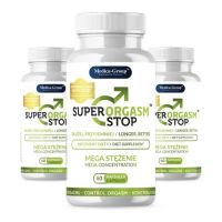 Препарат для відстрочення еякуляції та продовження статевого акту та посилення ерекції Medica-group Super Orgasm Stop Capsules 3 x 60штук