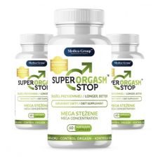 Препарат для відстрочення еякуляції та продовження статевого акту та посилення ерекції Medica-group Super Orgasm Stop Capsules 3 x 60штук