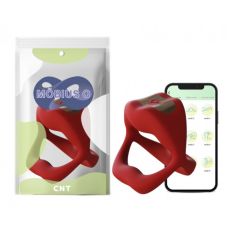 Ерекційне кільце у вигляді губ з вібрацією Hot Kiss Power Ring червоний