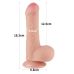 Фаллоимитатор реалистичный на присоске Sliding Skin Dual Layer Dong Flesh 7.0 телесный Фаллоимитатор реалистичный на присоске Sliding Skin Dual Layer Dong Flesh 7.0 телесный