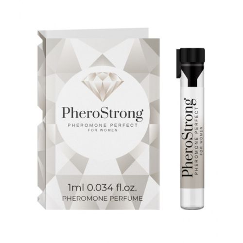 Духи с феромонами аромат розы с нотами пиона и личи PheroStrong pheromone Perfect for Women 1мл